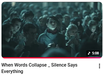 When Words Collapse — Silence Says Everything